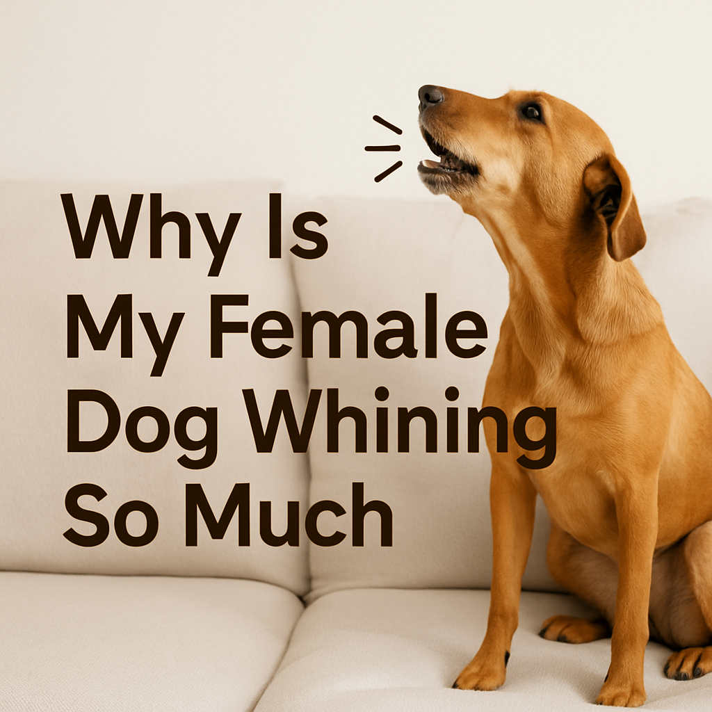 Why Is My Female Dog Whining So Much
