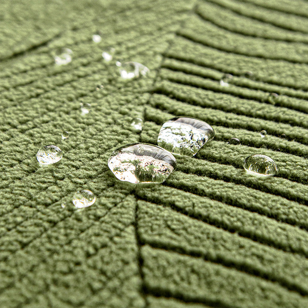 Modern Leaf Jacquard Water-Repellent Anti-Scratch Stretch Full Wrap Couch Cover