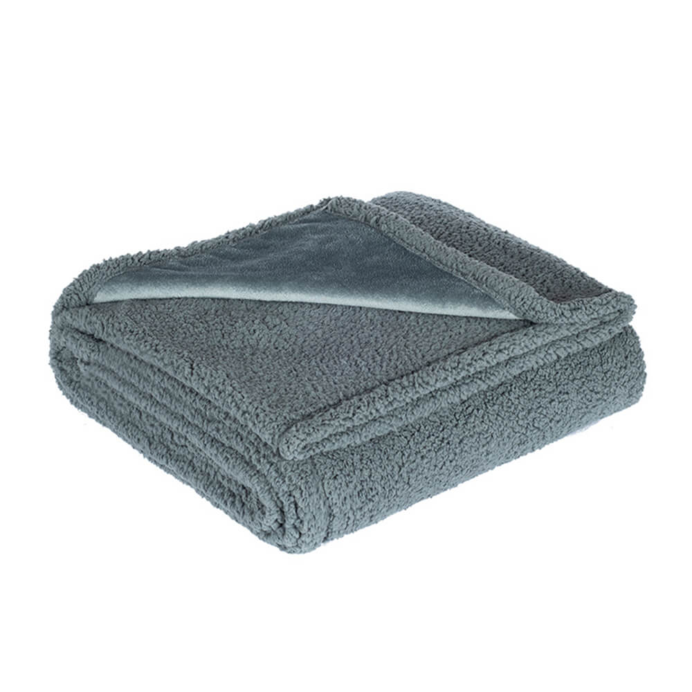 Wasserdichte Flanell-Sherpa-Fleece-verdickte Hundedecke