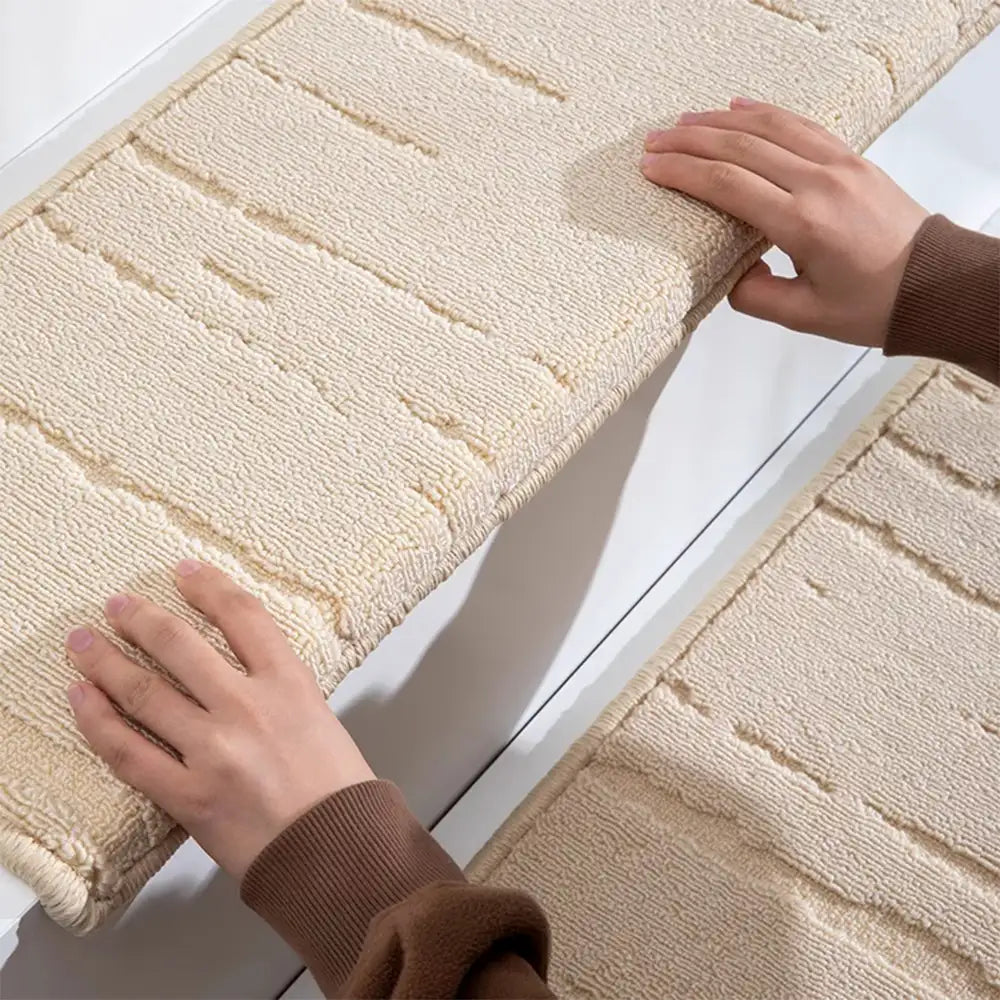 Waterproof Tufted Stain-Resistant Washable Stair Protection Non-Slip Stair Treads