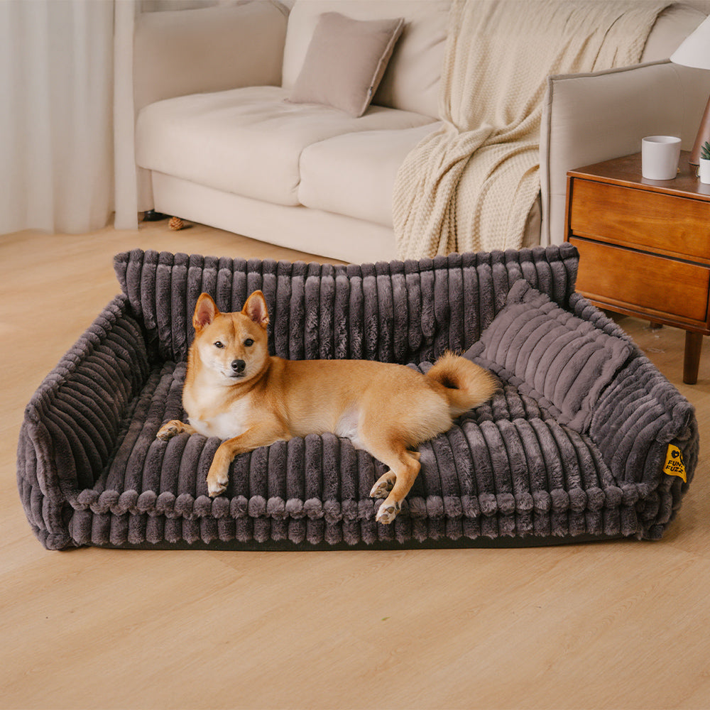 Tapa de la cama - Cama de perros de perros suaves y esponjosos para almohadas para perros blando perros