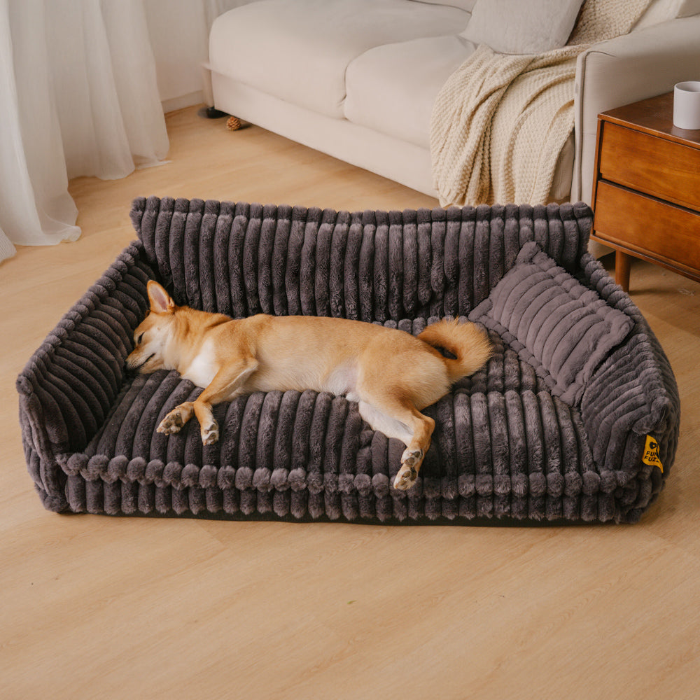 Tapa de la cama - Cama de perros de perros suaves y esponjosos para almohadas para perros blando perros