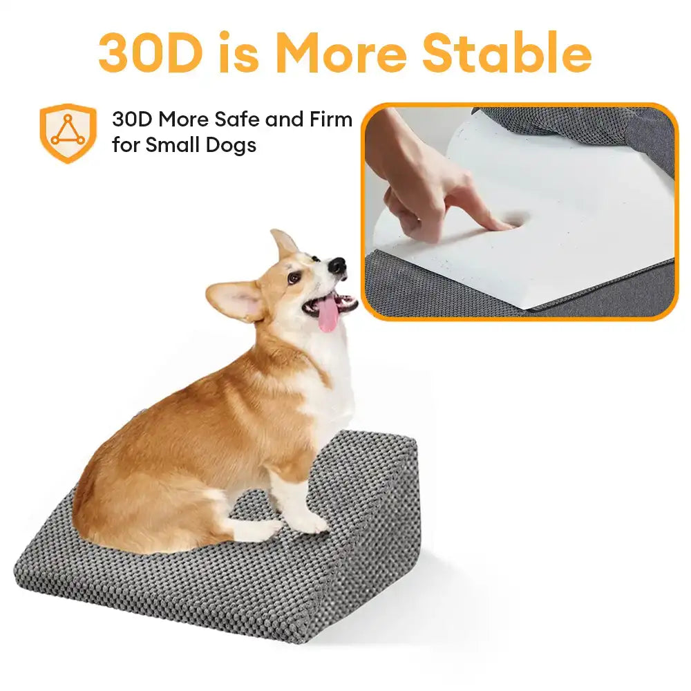 Escaleras de rampa para perros de espuma modular para escaleras de escalera con velcro