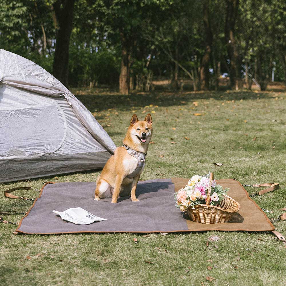 Classic Retro - Waterproof Camping & Car Dual-Use Back Seat Cover