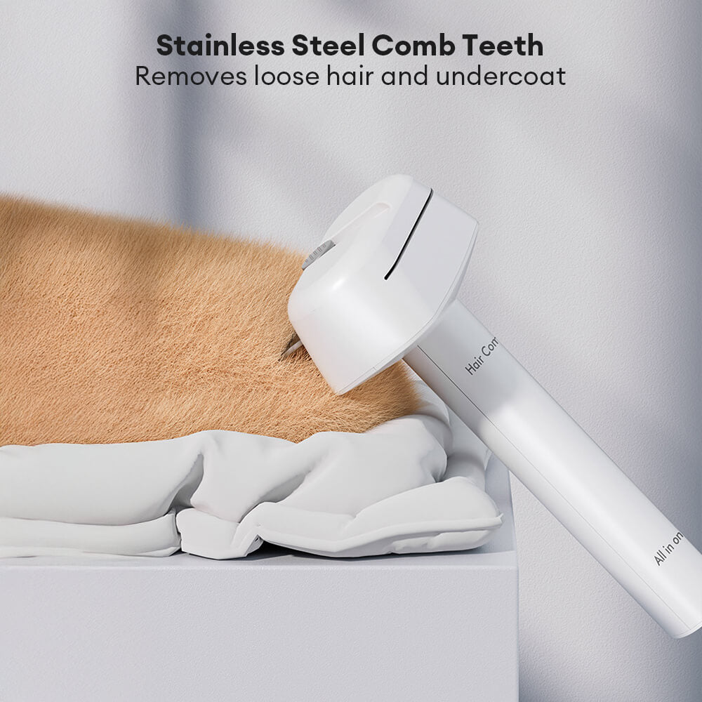 3 In 1 Deshedding Brush Pet Hair Grooming Comb