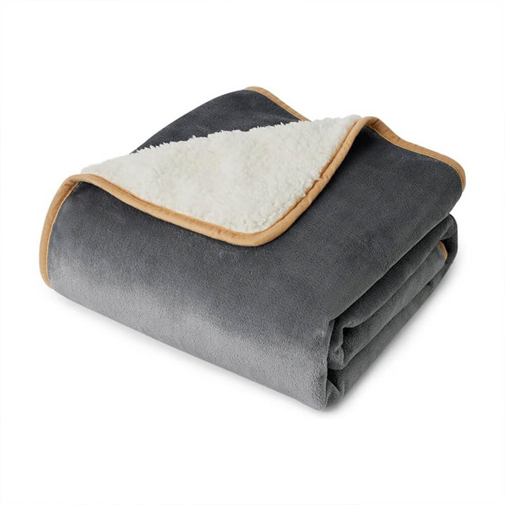 Cozy & Protective Throw Reversible Fleece Pet Blanket