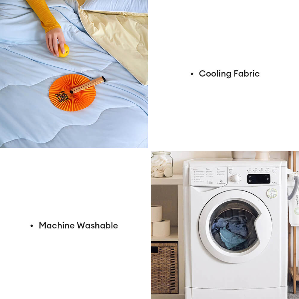 Lightweight Wavy Pattern Summer Cooling Blanket