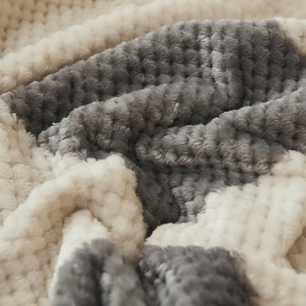 Klassischer, warmer Spannbettlaken-Matratzenbezug aus Samt mit Ananas-Gittermuster