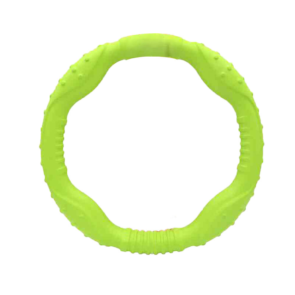 War Ring Langlebiges, wasserdichtes, leichtes, flexibles, interaktives Hundespielzeug