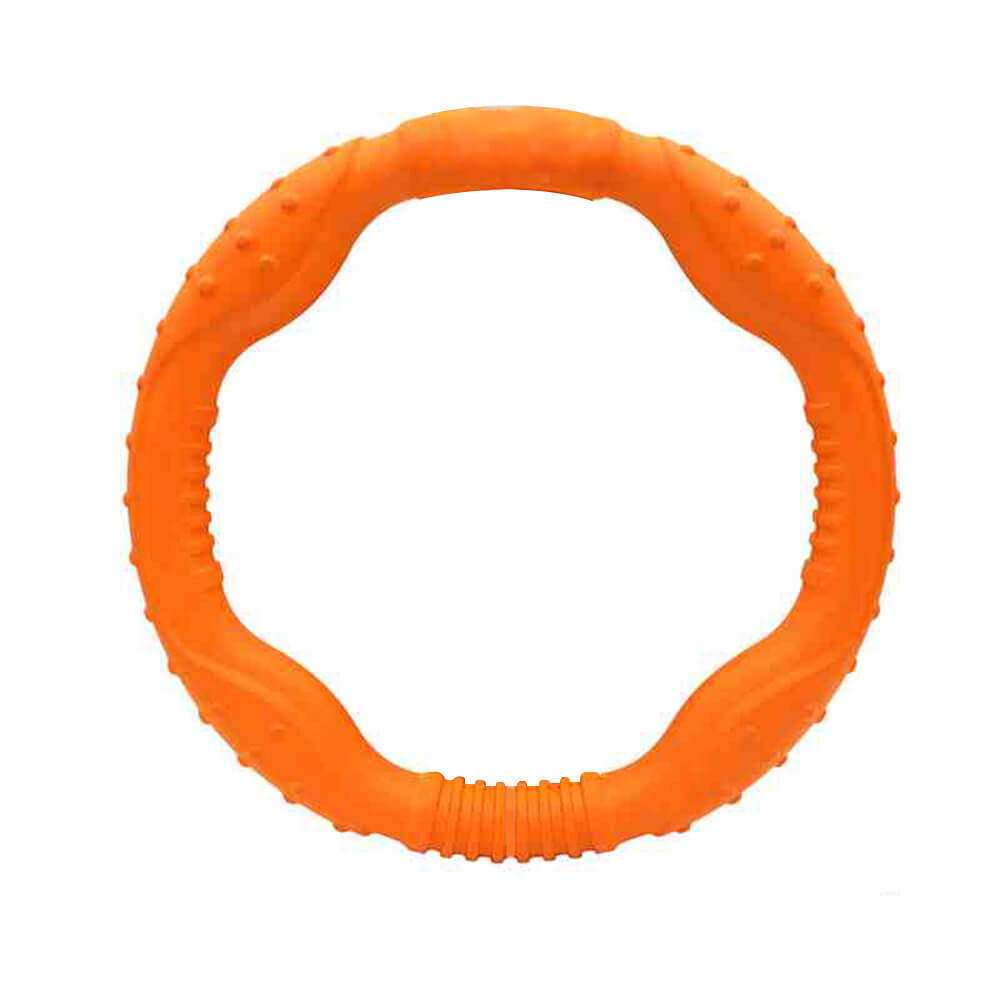 War Ring Langlebiges, wasserdichtes, leichtes, flexibles, interaktives Hundespielzeug