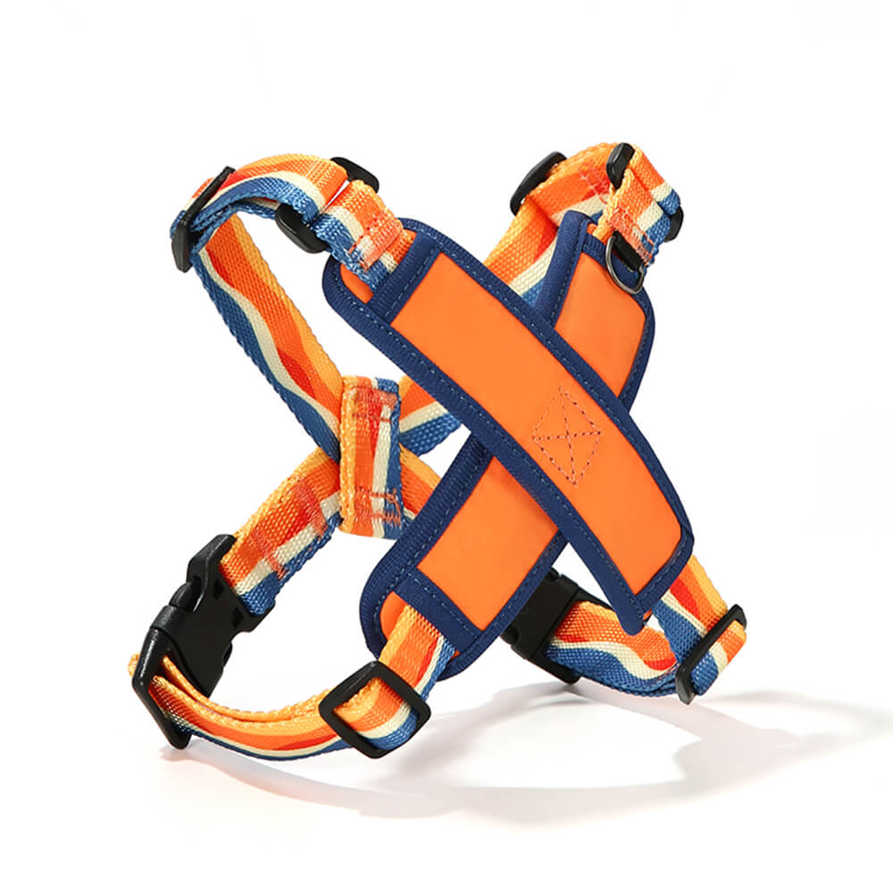 X-Shaped Adjustable Durable Dog Harness and Leash