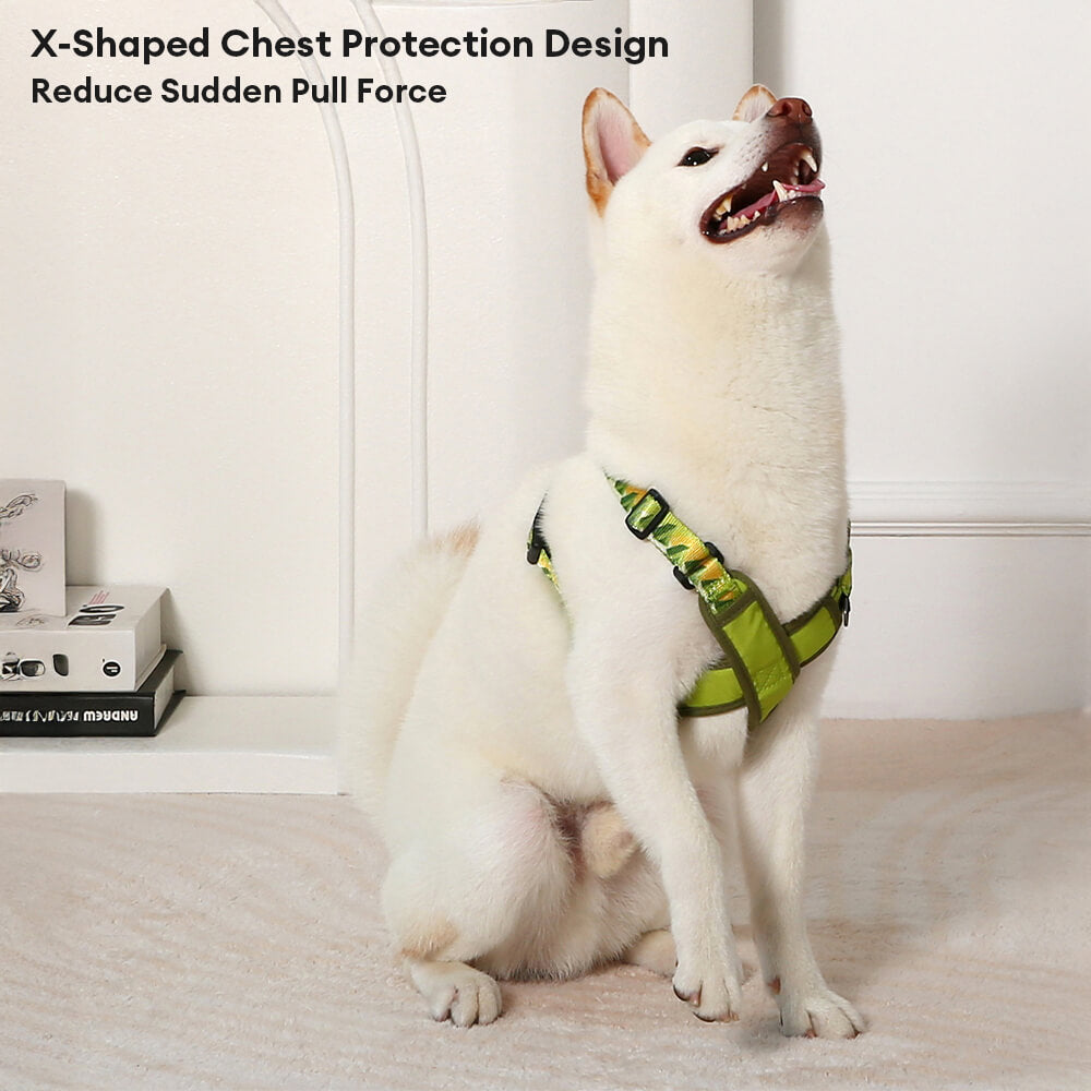 X-Shaped Adjustable Durable Dog Harness and Leash