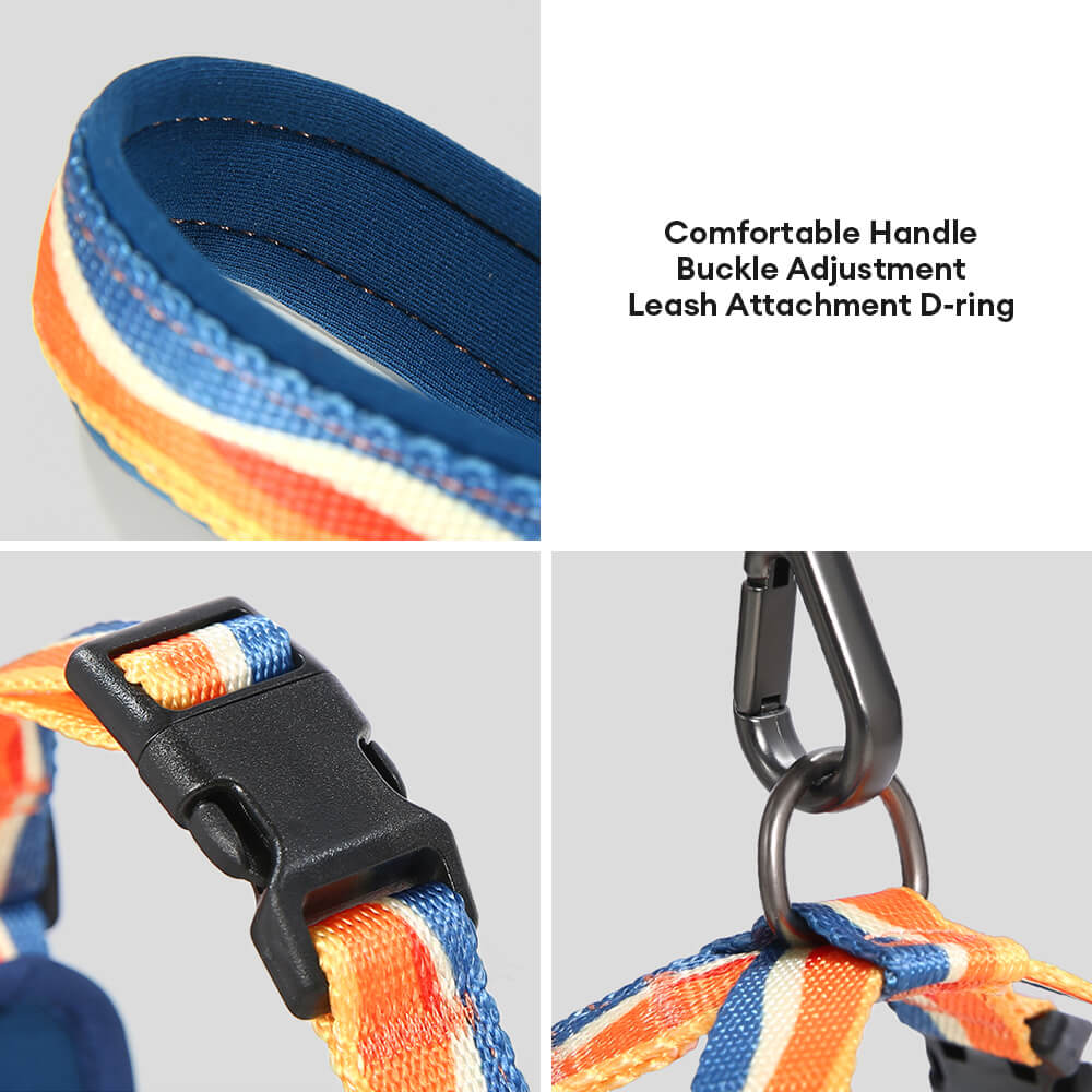 X-Shaped Adjustable Durable Dog Harness and Leash