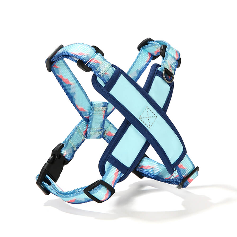 X-Shaped Adjustable Durable Dog Harness and Leash