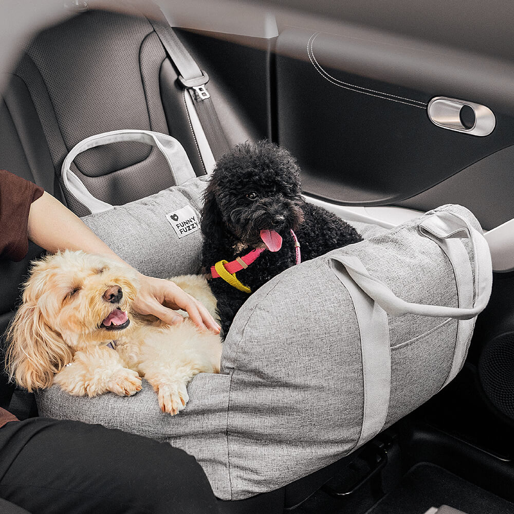 Dog Car Seat Bed - First Class - FUNNYFUZZY