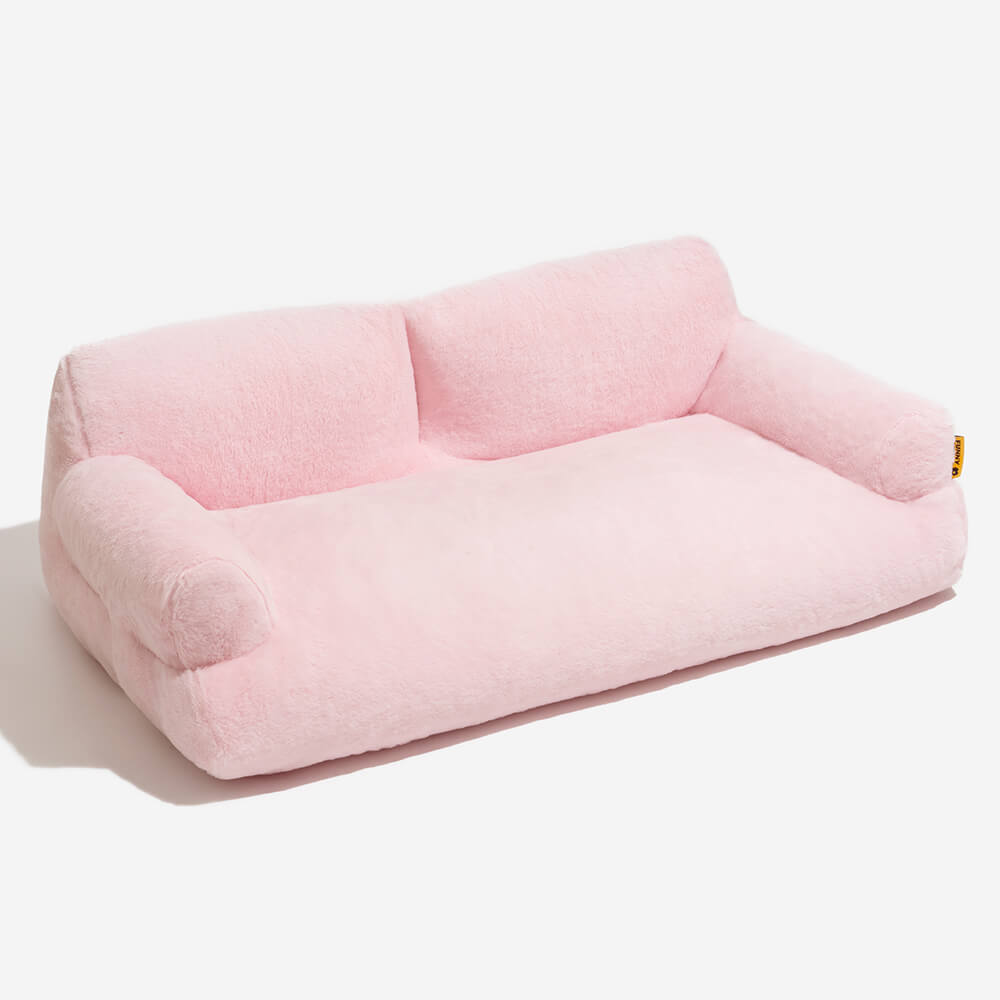 Vintage Leisure Diamond Dog & Cat Sofa Bed - FUNNYFUZZY