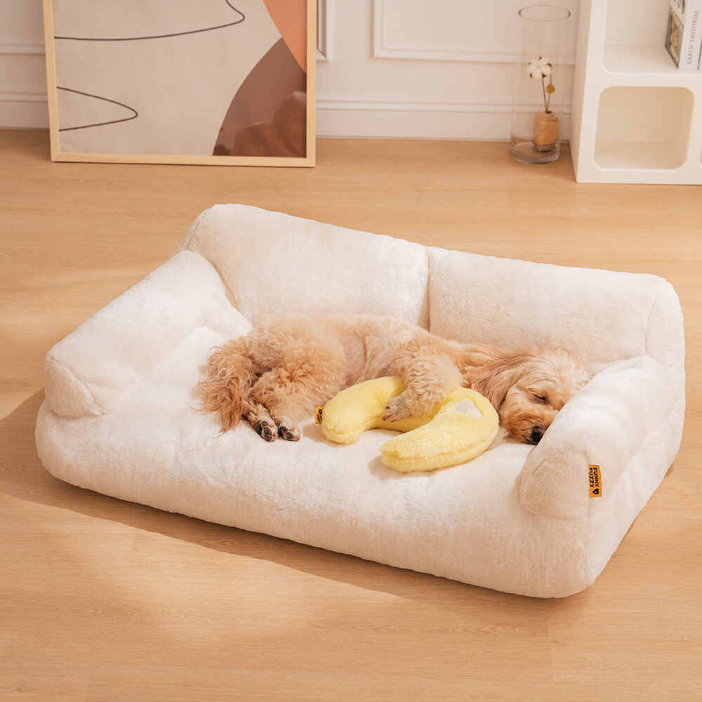 Vintage Leisure Diamond Dog & Cat Sofa Bed - FUNNYFUZZY