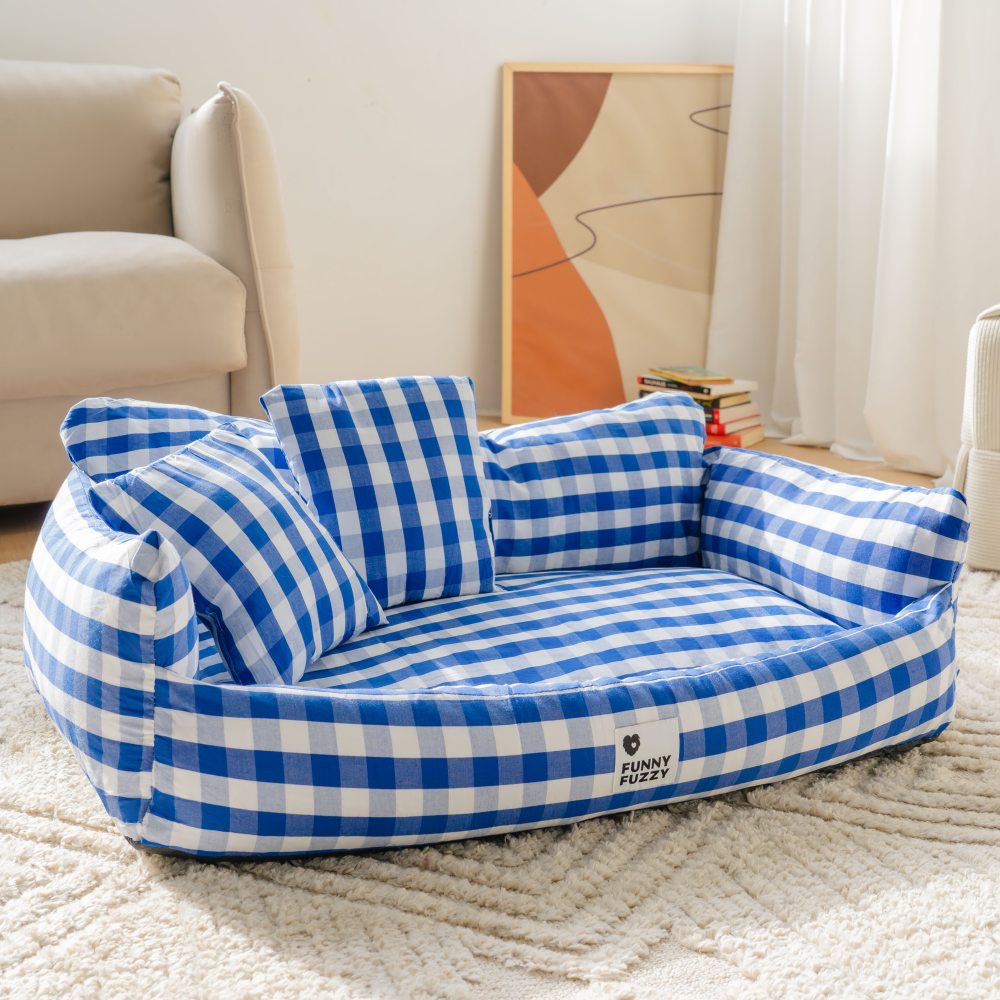 Good Things Linho Respirável Conforto Sofá-cama para animais de estimação Cama para cães