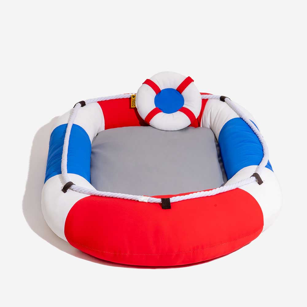 Summer Cooling Waterproof Boat-Shaped Pet Bed or Pillow – Chill Raft