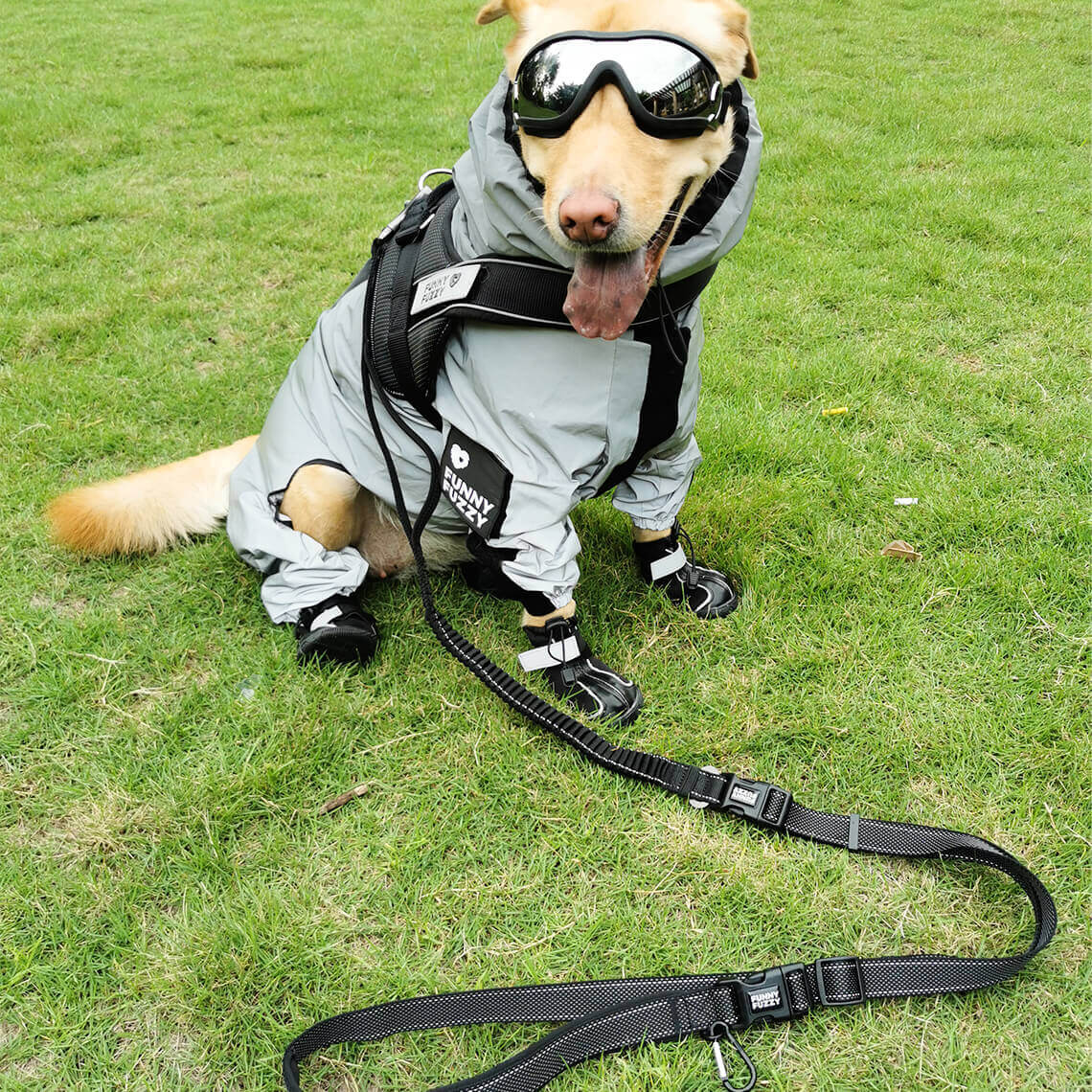 Reflective All-weather Waterproof Cool Dog Accessories Rain Coat - FUNNYFUZZY