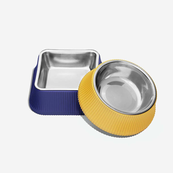 Dog Bowl - Roman Columns - FUNNYFUZZY