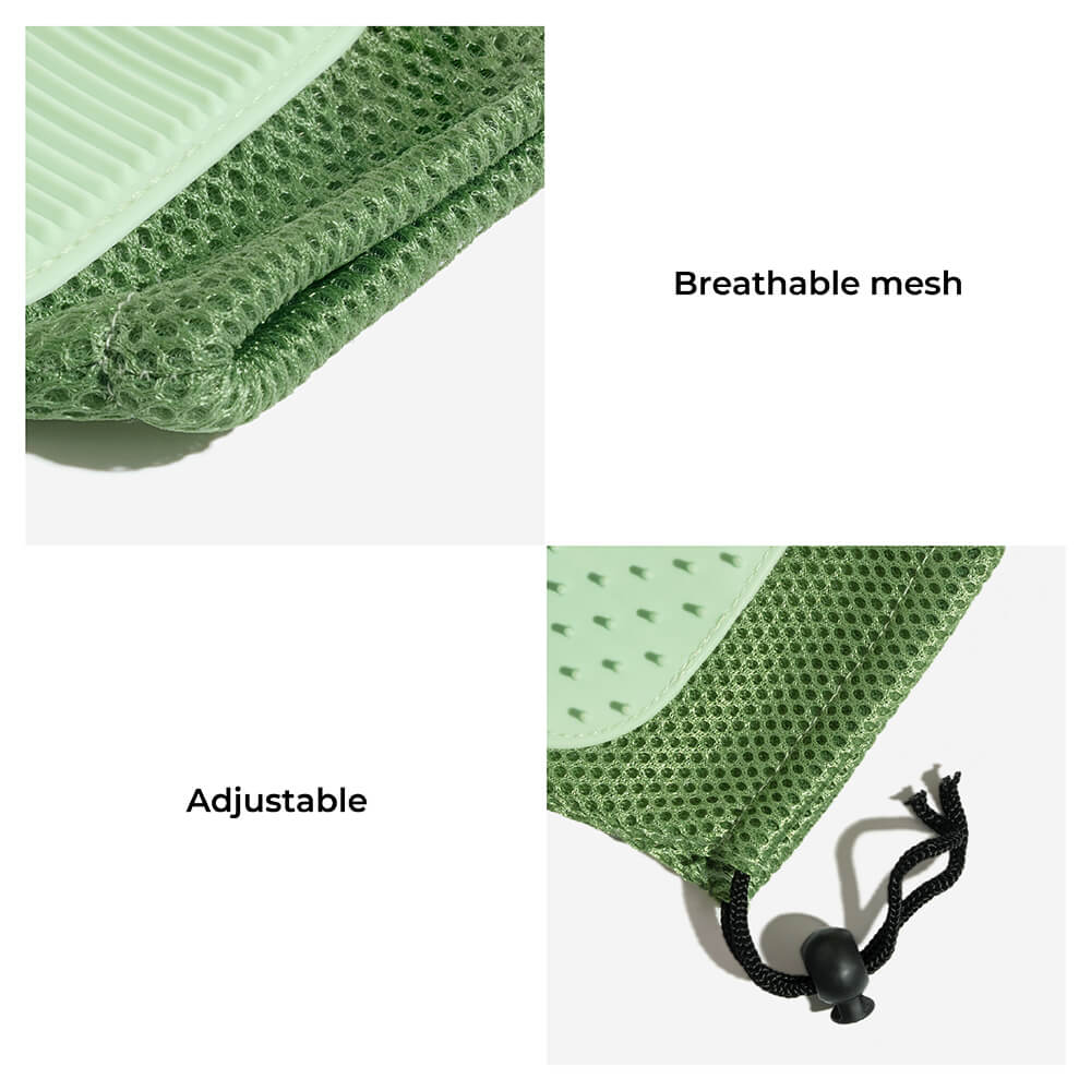 Pet Grooming Glove - Silicone Double Sides Pet Floating Brush - FUNNYFUZZY