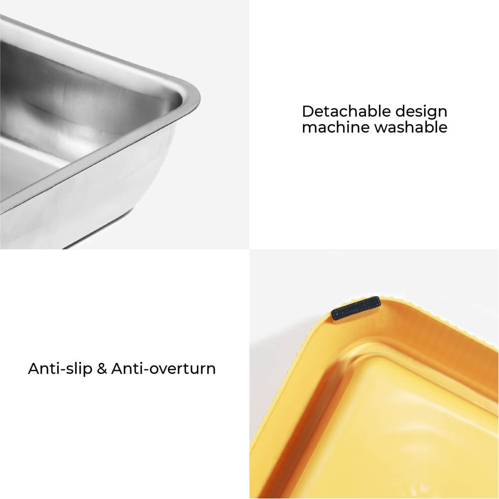 Dog Bowl - Roman Columns - FUNNYFUZZY