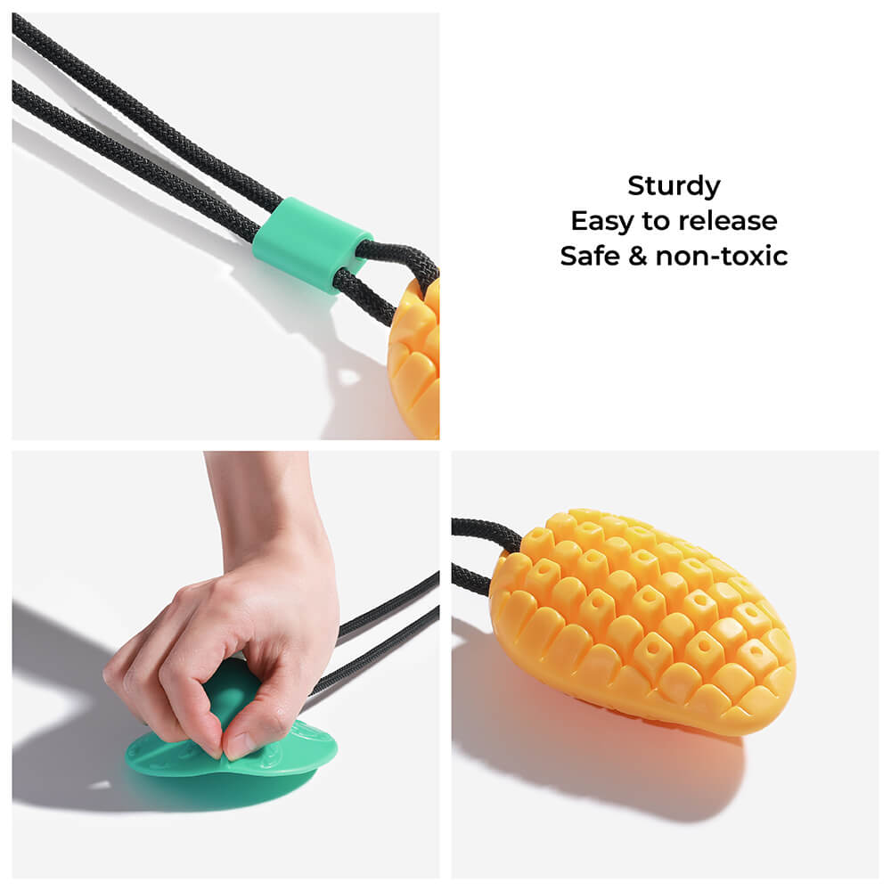 Suction Cup Dog Toy - Mango - FUNNYFUZZY