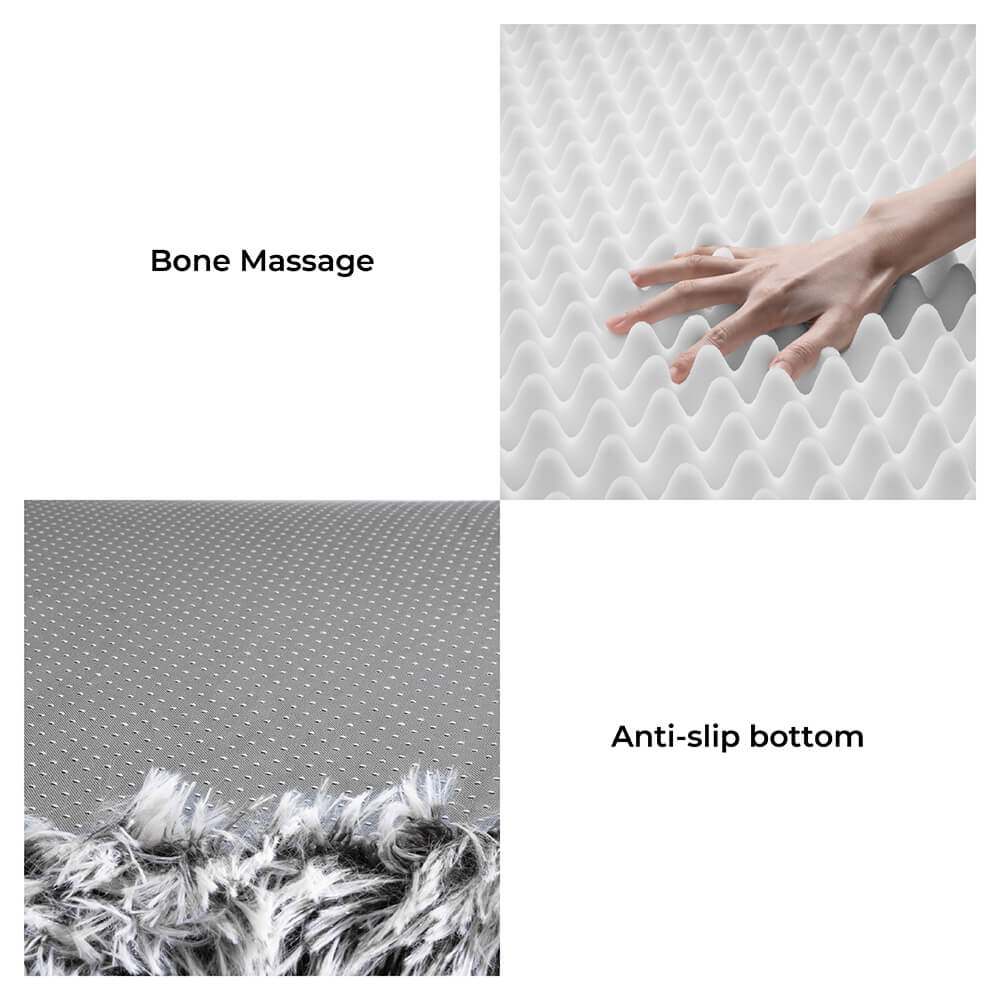 Luxury Super Large Sleep Deeper Oval Bed With Blanket - FUNNYFUZZY