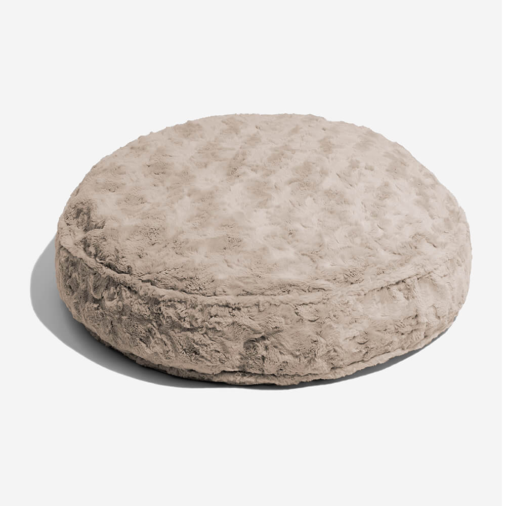 Warming Fluffy Bone Cloud Shape Calming Dog Bed - FUNNYFUZZY