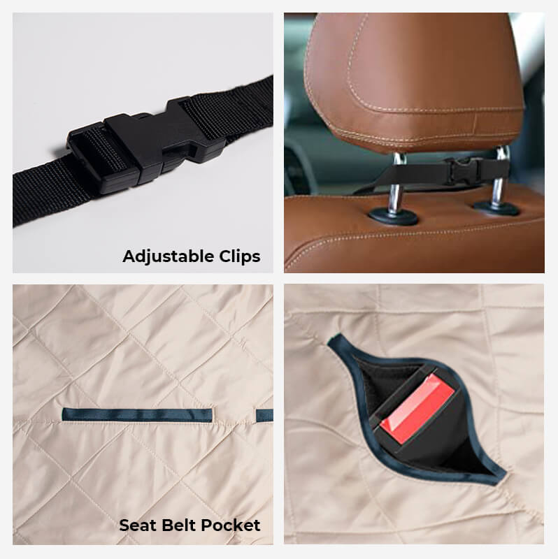 Dog Bed Car Seat - FUNNYFUZZY