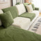 Modern Leaf Jacquard Water-Repellent Anti-Scratch Stretch Full Wrap Couch Cover