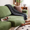 Modern Leaf Jacquard Water-Repellent Anti-Scratch Stretch Full Wrap Couch Cover