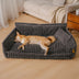 Large Washable Fluffy Orthopedic Soft Dog Pillow Dog Sofa Bed-Snoozy Dreams