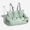Travel Bolster Safety Medium Large Dog Car Back Seat Bed - FUNNYFUZZY