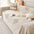 Patrón geométrico de geométrico Chenille Trow Couch Couch