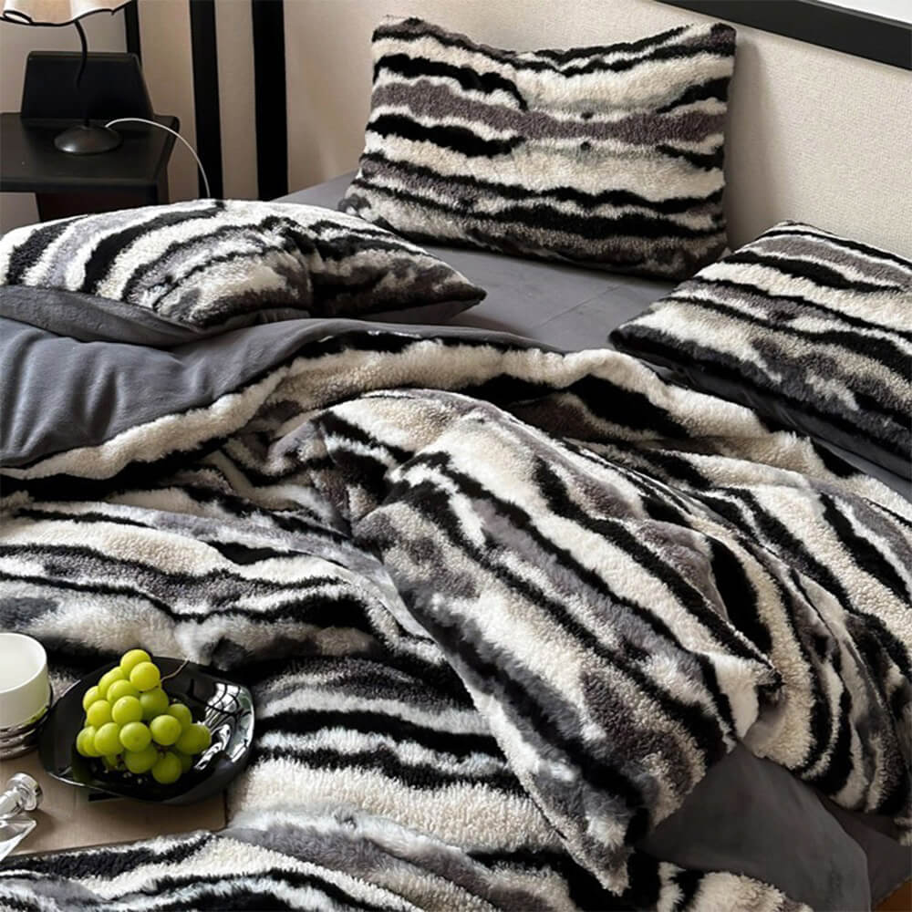 Juego de cama de lujo de lujo de lujo de lujo de doble cara