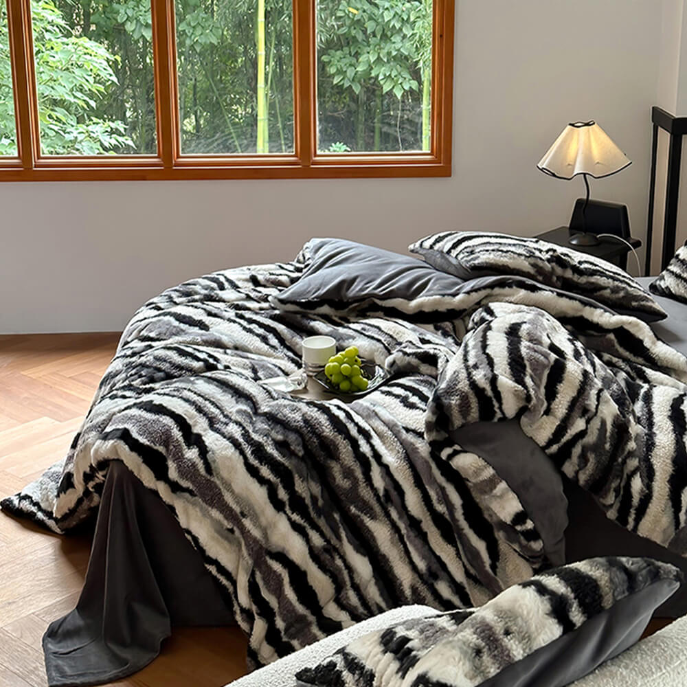 Juego de cama de lujo de lujo de lujo de lujo de doble cara