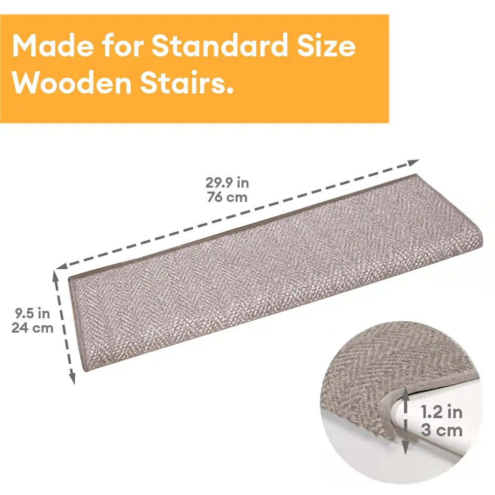 Espiga en espiga cinta de protección para la escalera resistente a la escalera de alfombra gratis