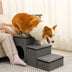 Escaleras de perros plegables multifuncionales portátiles con almacenamiento y condominio