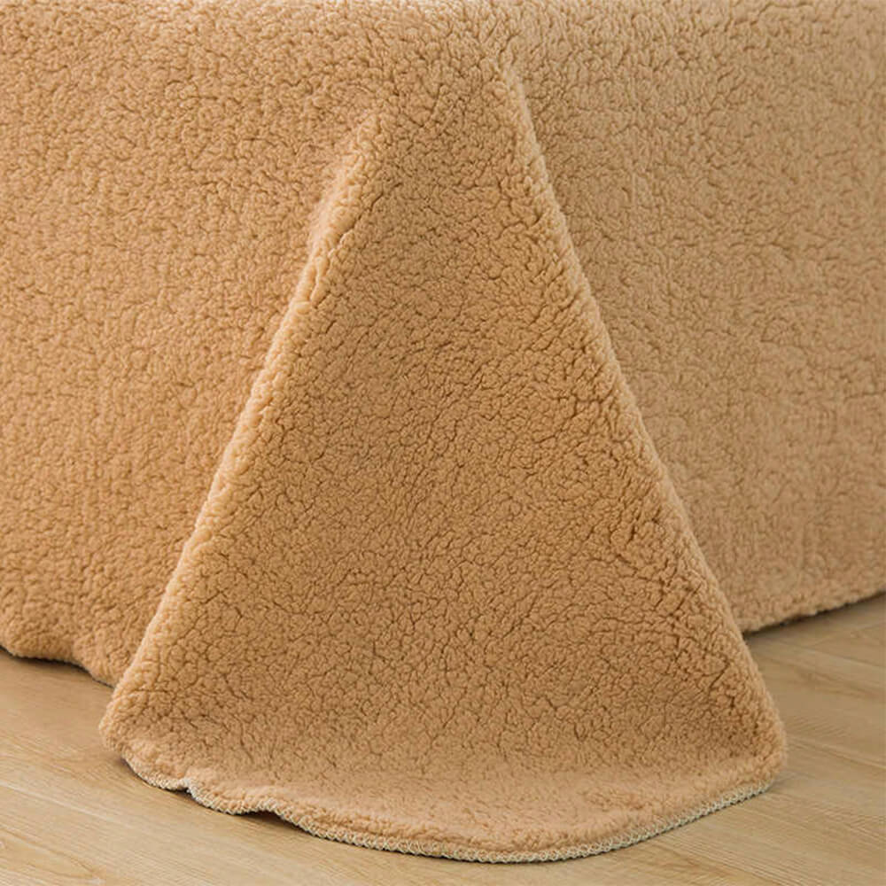 Juego reversible de dos tonos espesos en espesas sherpa sherpa