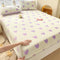 Couvre-matelas extensible et crémeux antistatique