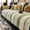 Striped Plush Chenille Thickened Cushion Protector Non-Slip Couch Cover