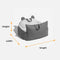 Bear Ears Pet Car Safety Bed Dog Car Seat Bed - FUNNYFUZZY
