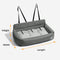Travel Bolster Full Durable Washable Dog Car Back Seat Bed - FUNNYFUZZY
