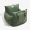 Full Leather Dog Pet Car Seat Bed - Fort - FUNNYFUZZY