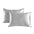 Conjunto de caja de almohada de tela suave y suave para la piel