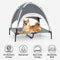 Cama de perros elevado de enfriamiento transpirable multifuncional con dosel - Pawair