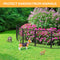 Multifunctional Rust-Proof Metal Pet Fence with Tall Garden Gate