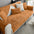 Waterproof Antimicrobial Simple Striped Chenille Anti-scratch Couch Cover